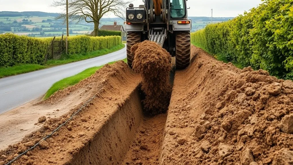 Chain Trenching in Crayford | Fast, Clean Trench Excavation